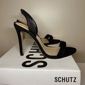 Schutz Luraine sling-back heels (Sz 7.5)